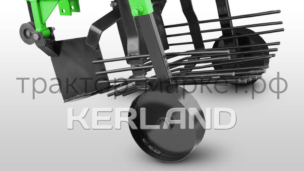 Картофелекопалка вибрационно-грохотная Kerland | Керланд КМ2090 к мотоблоку с воздушным охл.