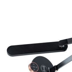 ULM-D113 18W-3000-6000K-DIM BLACK Светильник настольный светодиодный с беспроводной зарядкой телефонов. Сенсорный выключатель. Диммер. Черный. TM Uniel