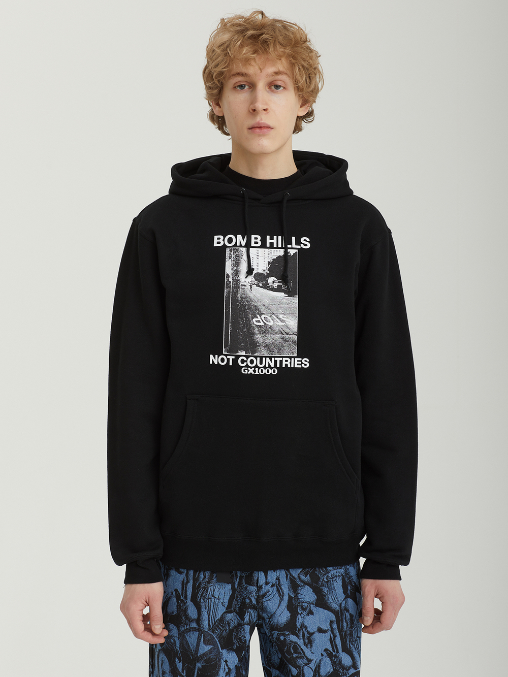 Мужская Толстовка Bomb Hills Not Countries