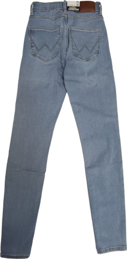Джинсы Wrangler HIGH SKINNY LIGHT WASH голубой