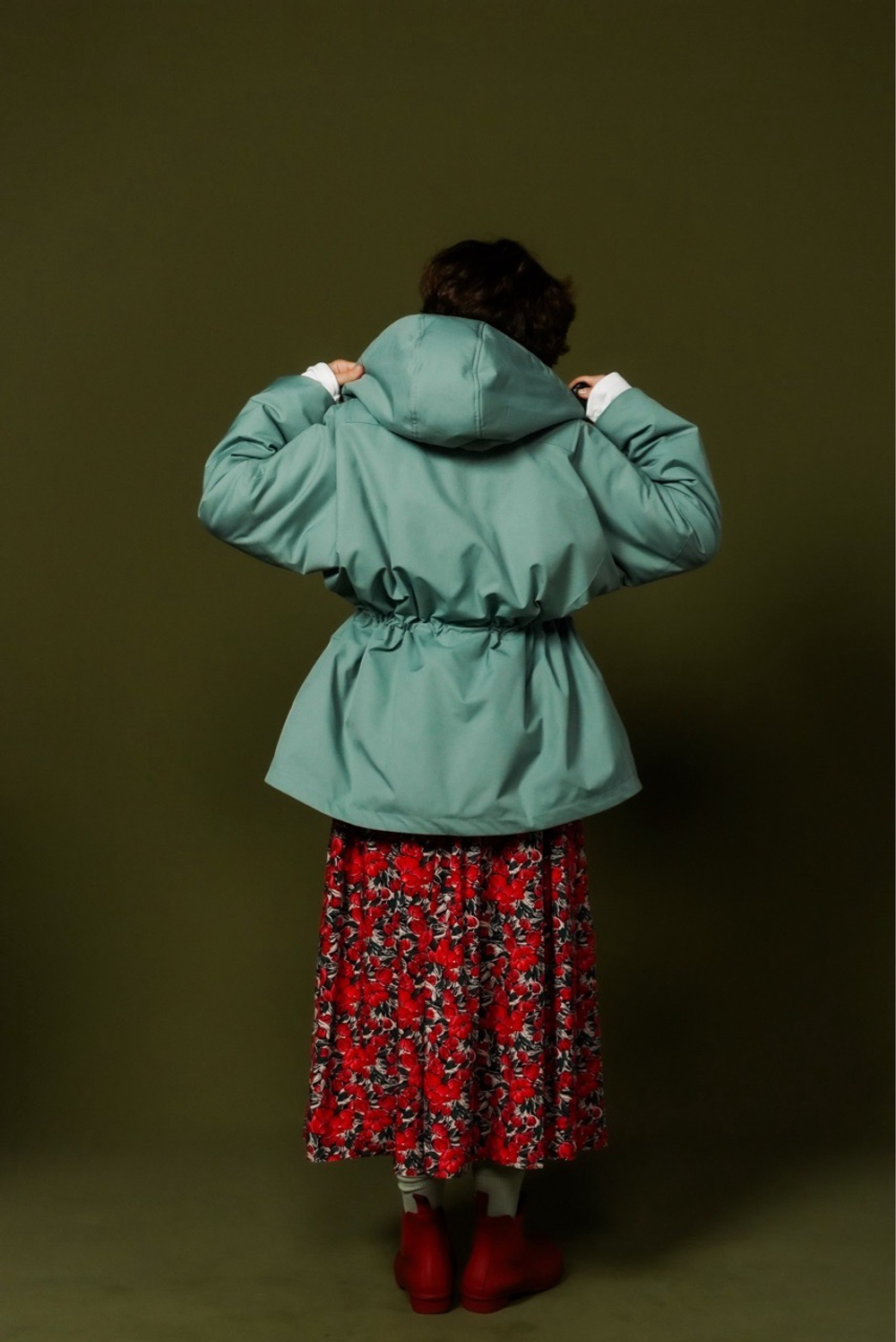 Парка утепленная, "Мята"