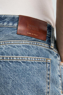 ZARA ДЖИНСЫ RELAXED STRAIGHT FIT - LIMITED EDITION, СИНИЙ