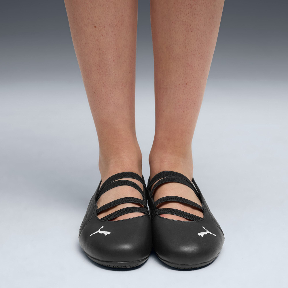 PUMA Женские кроссовки-балетки Speedcat Ballet, черный