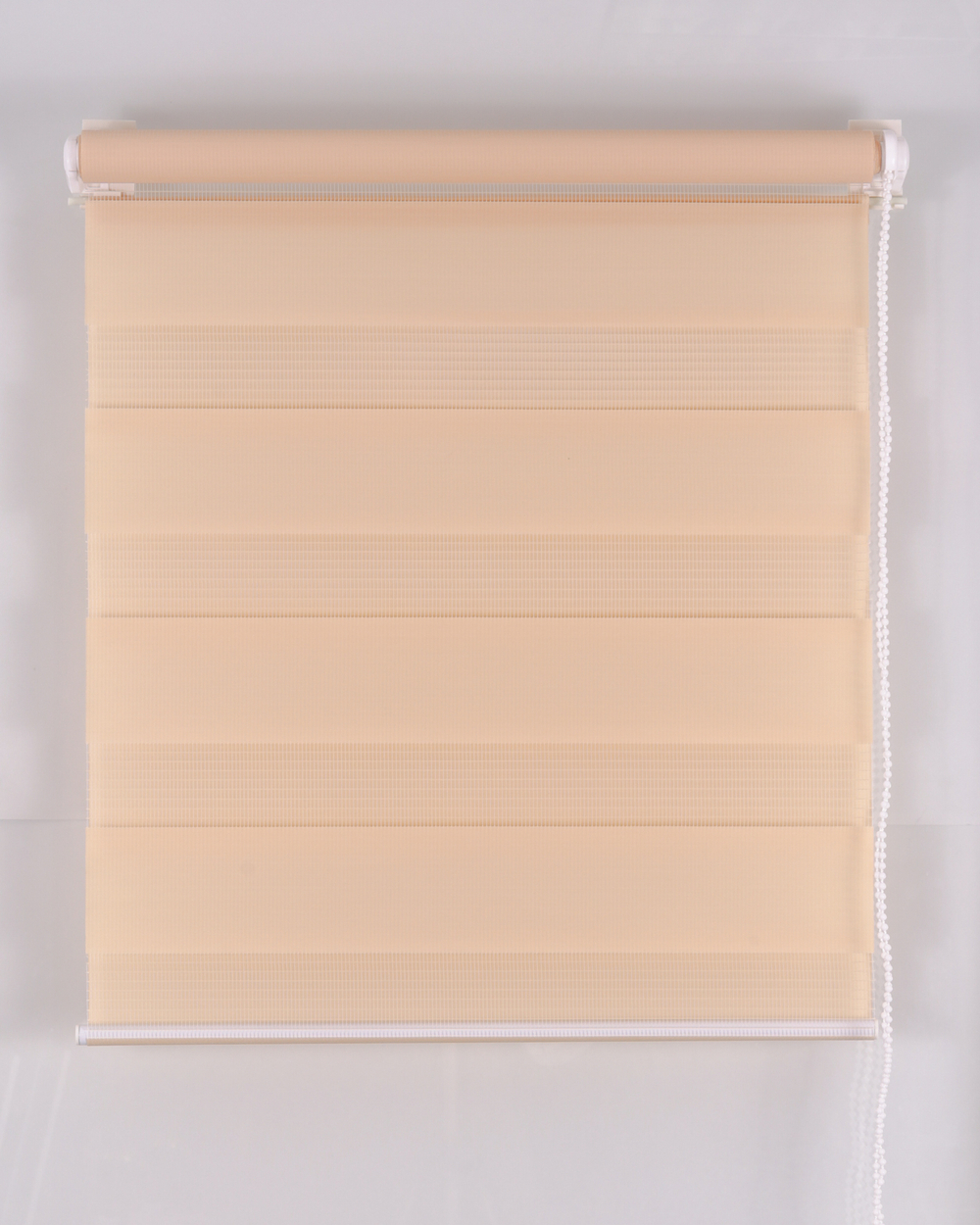 Рулонная штора день и ночь, персик