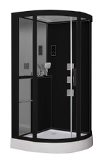 Душевая кабина Grossman Cosmo GR241 (100x100x215) дверь раздвижная,4 места