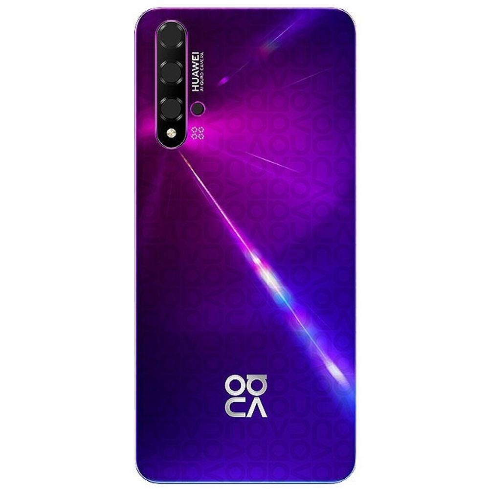 Huawei Nova 5T Задняя крышка Original Service фиолетовая 02353EBK