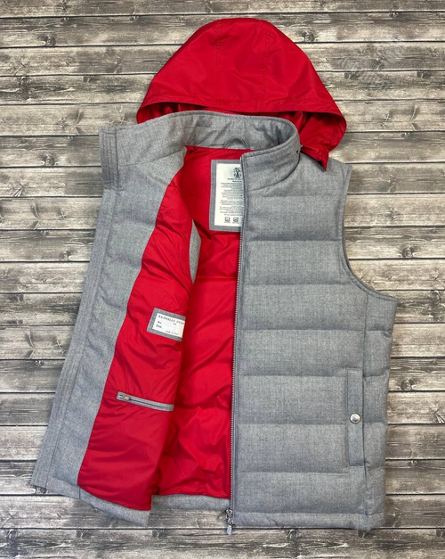 Пуховый жилет Brunello Cucinelli