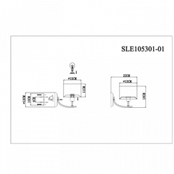 Бра EVOLUCE SLE105301-01