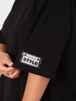 Футболка оверсайз больших размеров