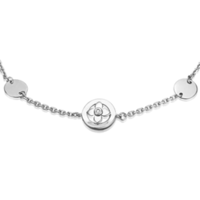 Браслет из белого золота c бриллиантом Артикул: 05-0741-00-101-1120