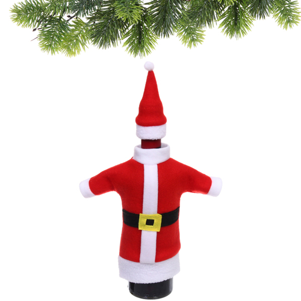 Украшение на бутылку «Дед Мороз»