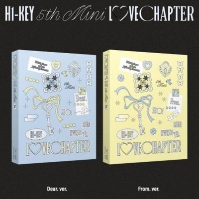 Альбом H1-KEY - LOVECHAPTER 5th Mini Album RANDOM Version