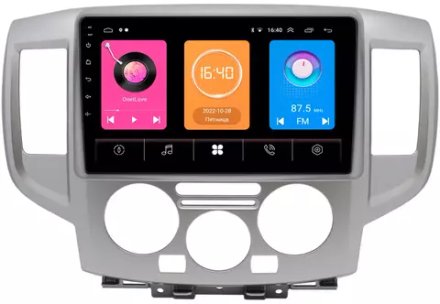 Магнитола для Nissan NV200 2009-2022 - OEM GT9-251 на Android 10, 2ГБ-16ГБ