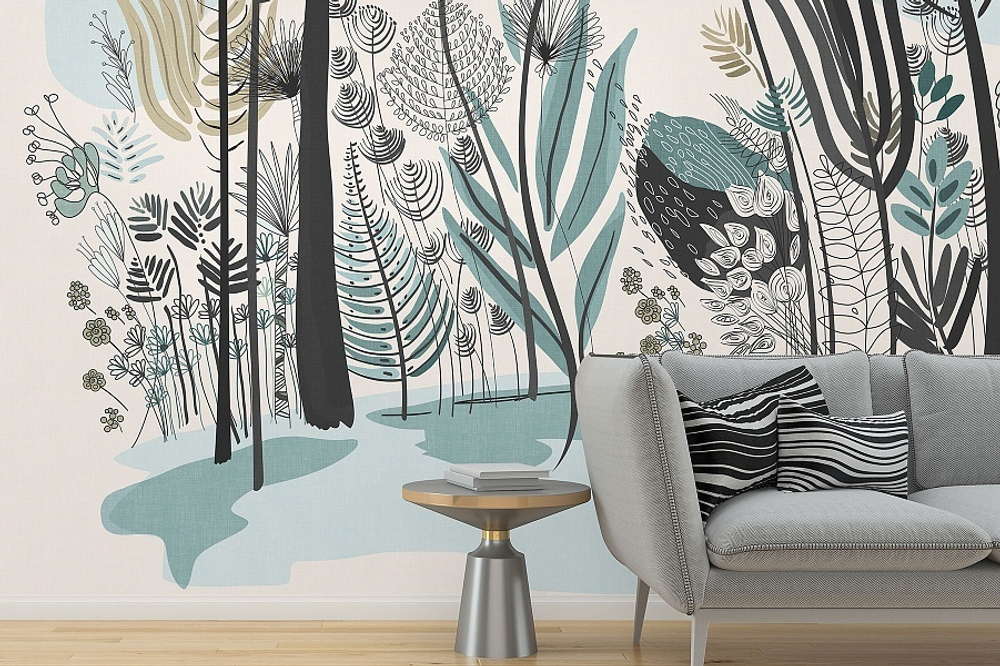 Обои и панно Affresco, коллекция  Fantasy