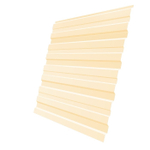 Профнастил С10 Grand Line Optima Pe 0,45 мм RAL 1015 светлая слоновая кость