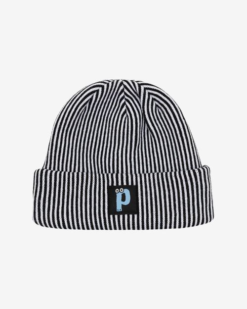Шапка Postaments Stripes черная/белая