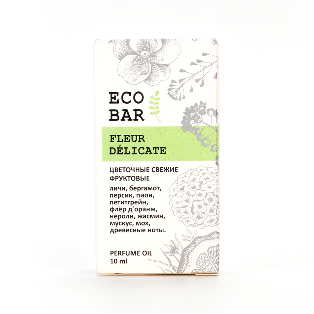 Парфюмерное масло Eco Bar "Fleur Delicate", 10 мл