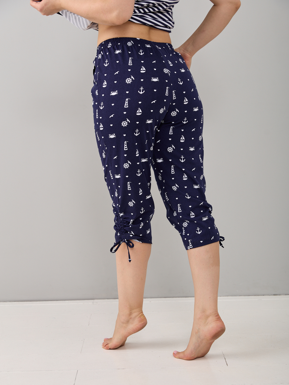 Пижама с бриджами КД-61/морская