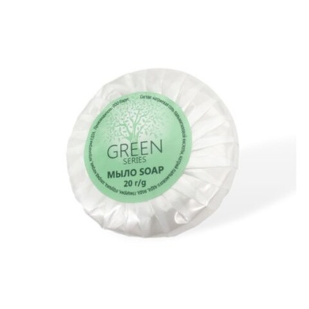 Мыло 20г. "Green Line" в гофрэ-плиссе/500шт 2539