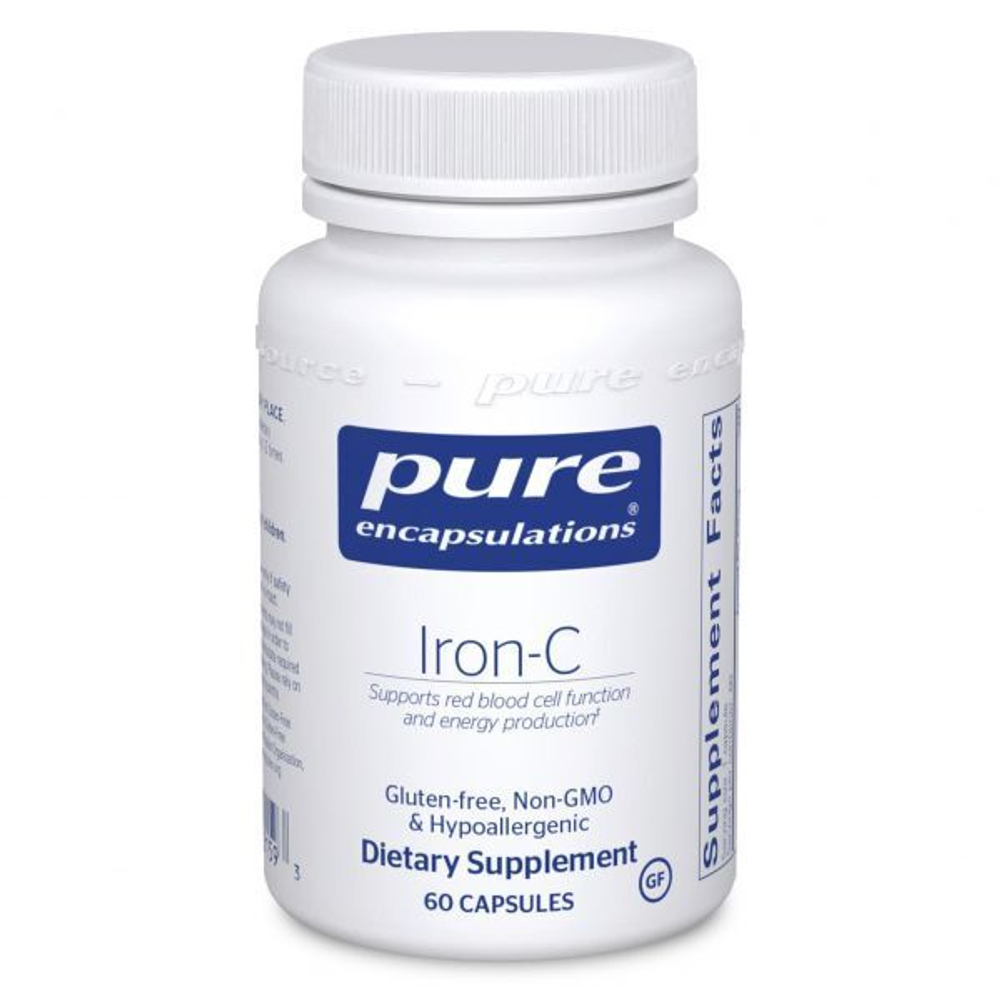 Pure Encapsulations - Iron-C 60 capsules