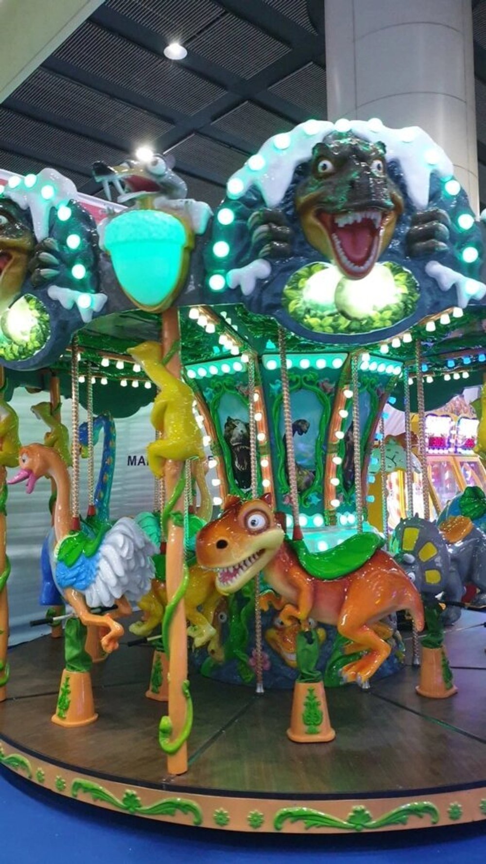 Карусель "Мир динозавров"