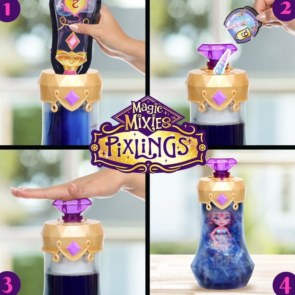 Magic Mixies Pixlings - Кукла Единорог Юнион (фиолетовый) PIX14871 / артикул   PIX14871  / GTIN 630996148716