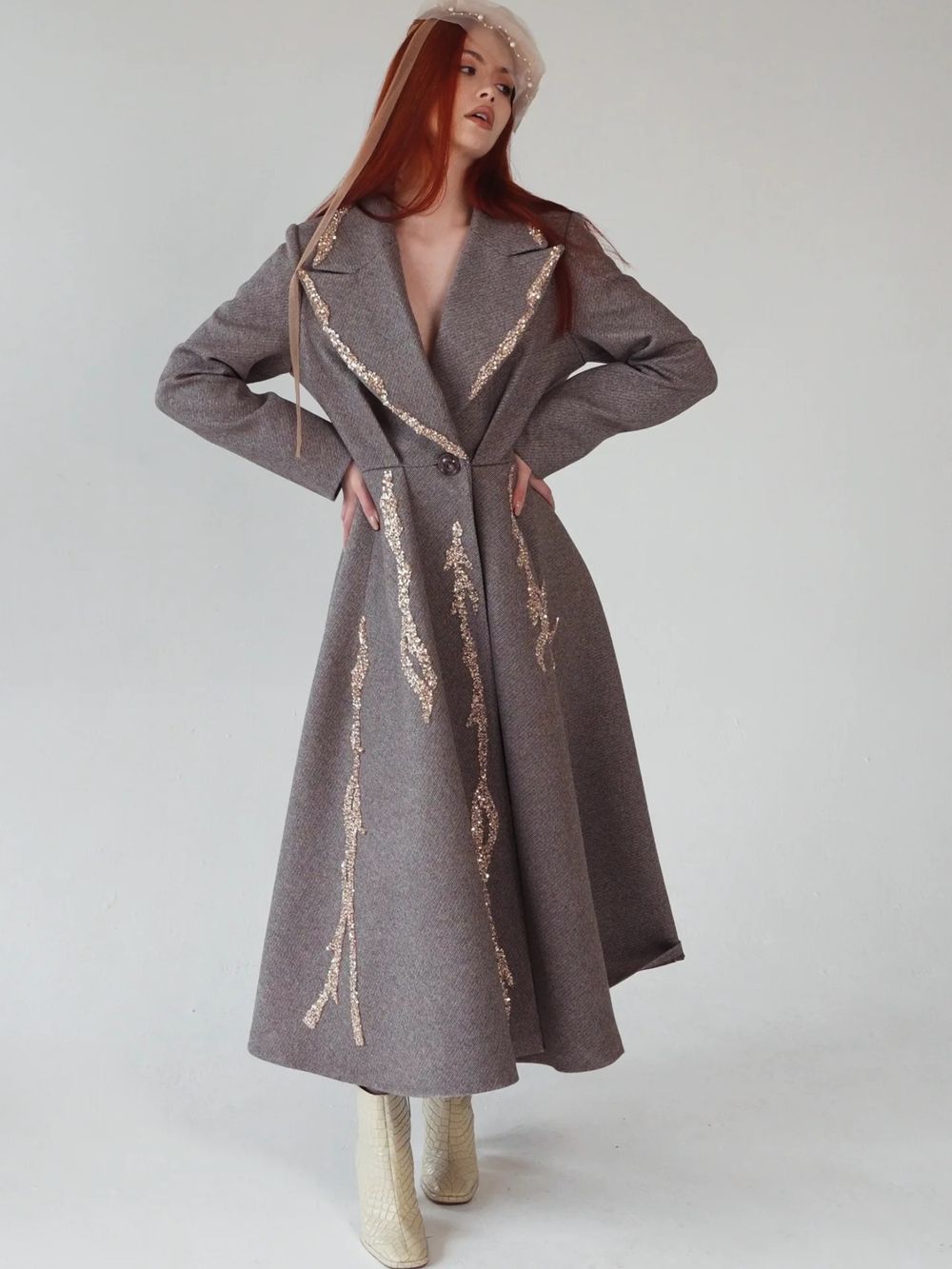 Пальто "Силуэт грации"