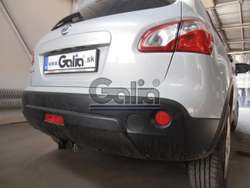 Фаркоп оцинкованный Galia N054C для Nissan Qashqai 2007-2014, Qashqai 2 2014-(паспорт и сертификат в комплекте)(без электрики)
