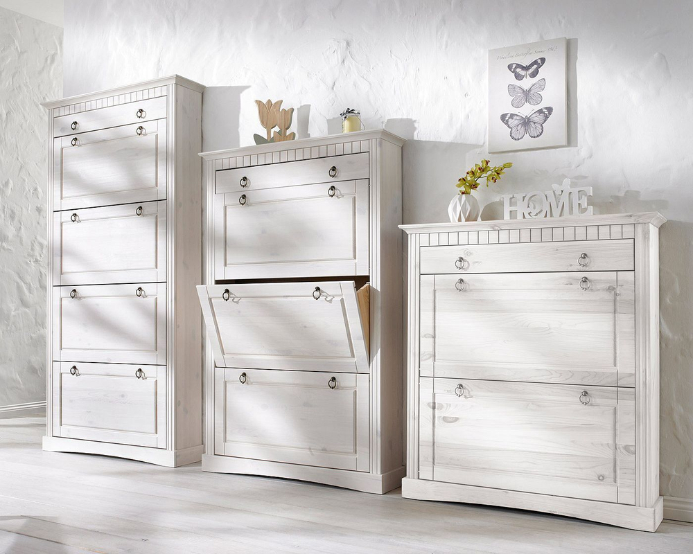 Тумба для обуви Неаполь из сосны