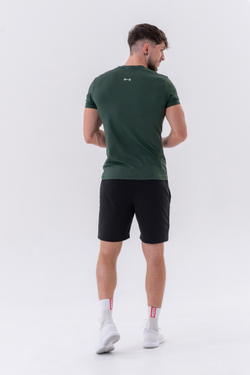 Мужская футболка Nebbia Classic T-shirt “Reset” 327 Green