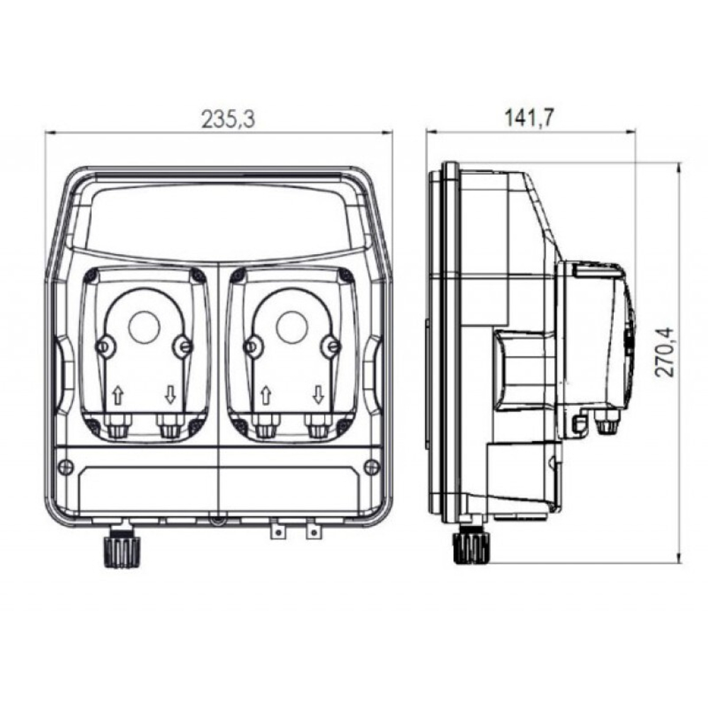 Авт.станция дозир и контр. eTWIN PER PH/RX 3.0L-3.0 230V FULL/CXB8002151ER/