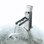 Смеситель для раковины с каскадным открытым изливом KUATRO 4731