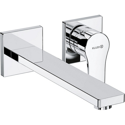 Смеситель для раковины Kludi Zenta SL 482450565  настенный встраиваемый внешняя часть, 230 мм