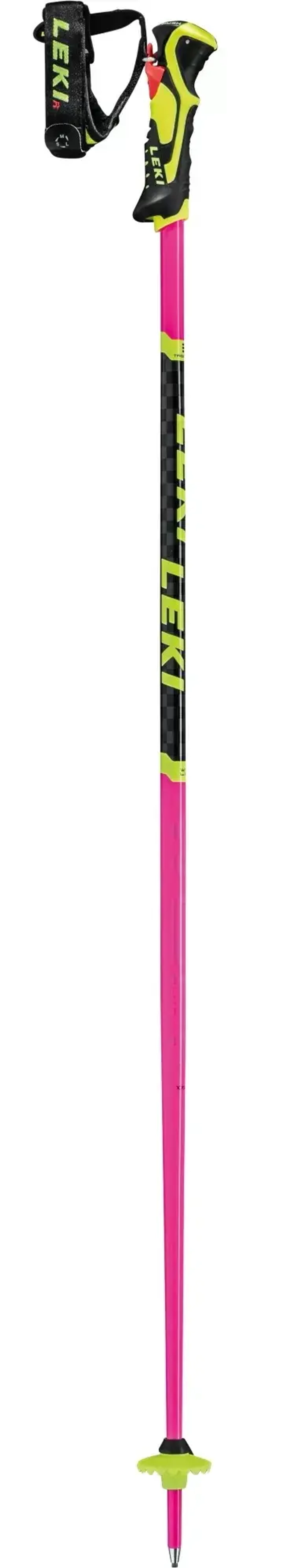 LEKI Палки горнолыжные WC LITE SL 3D neonpink