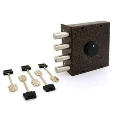 Замок Сенат накладной ЗНС 1-5  тяж. (Ит)