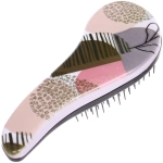 Расческа массажная компактная «ЛАРИНТА», микс 4 дизайна, 18*7,5см (PVC коробка)