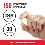 Force Factor, средство для наращивания мышечной массы с разработанным искусственным интеллектом PeptiStrong, 150 растительных капсул