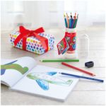 Карандаши цветные Faber-Castell "Grip", 15цв., трехгран., заточен.+ точилка, метал. кор. в форме ракеты