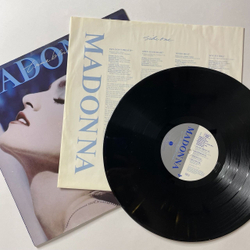 Винтажная виниловая пластинка LP Madonna True Blue (Germany 1986) Papa Don't Preach