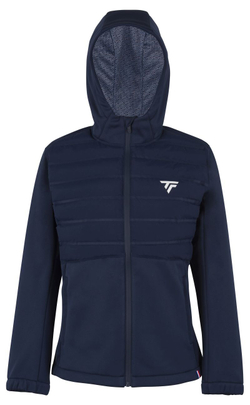 Женская теннисная куртка Tecnifibre Bombshell - небесный