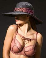 Роскошный бюстгальтер Savane с мягкой чашкой (Размер: 75E) (Цвет: пудровый)