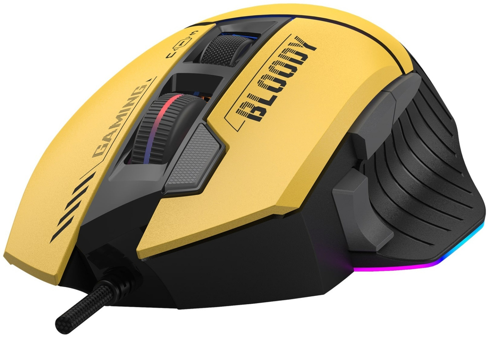 Мышь Bloody W95-Max Sports желтый