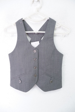 Жилет Unistyle  серый на 7/8 лет, новый