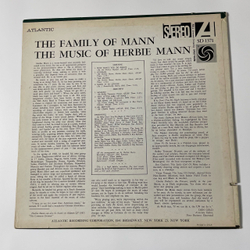 Винтажная виниловая пластинка LP Herbie Mann, The Family Of Mann (The Music Of Herbie Mann) (США 1968)