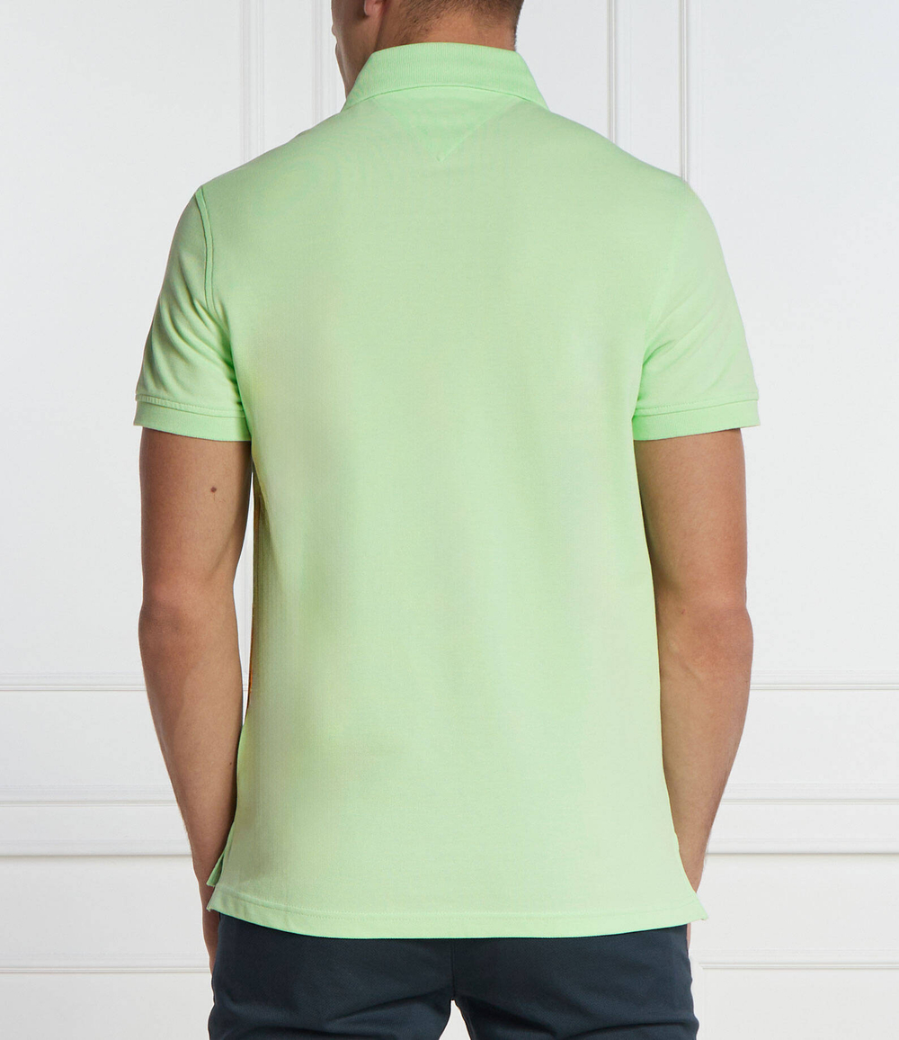 Поло Tommy Hilfiger - зеленый(MW0MW17770)