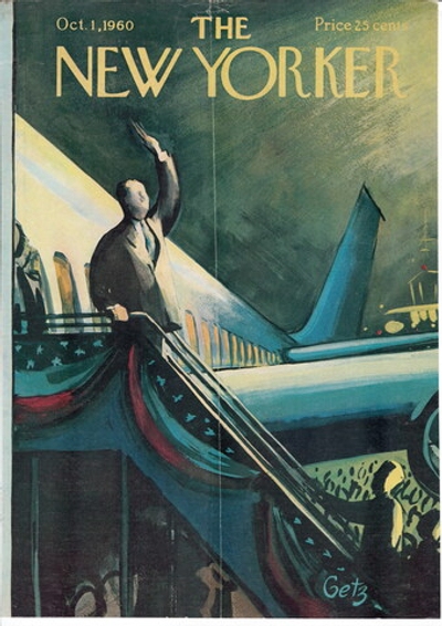 Журнал The New Yorker 01-10-1960, обложка