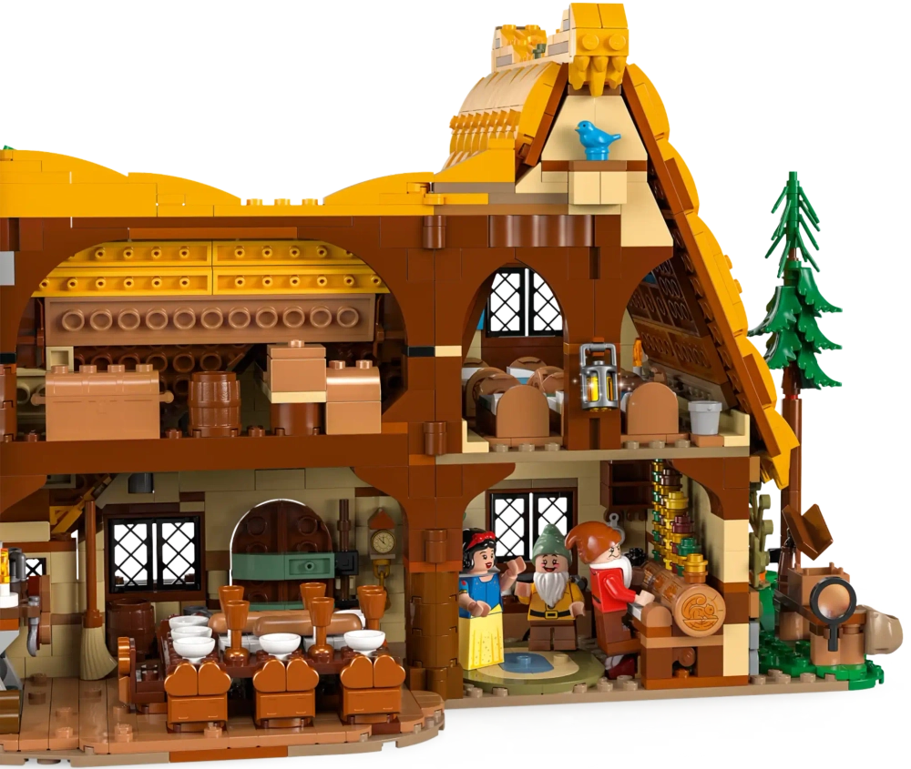 Конструктор LEGO Disney 43242 Домик Белоснежки и семи гномов