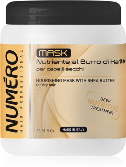 Brelil Numero Nourishing Mask - глубоко питательная маска для сухих волос /   1000  ml  / GTIN 8011935069712