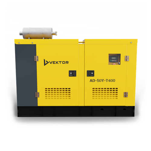Дизельный генератор Vektor AD-50Y-T400 в шумозащитном кожухе с АВР
