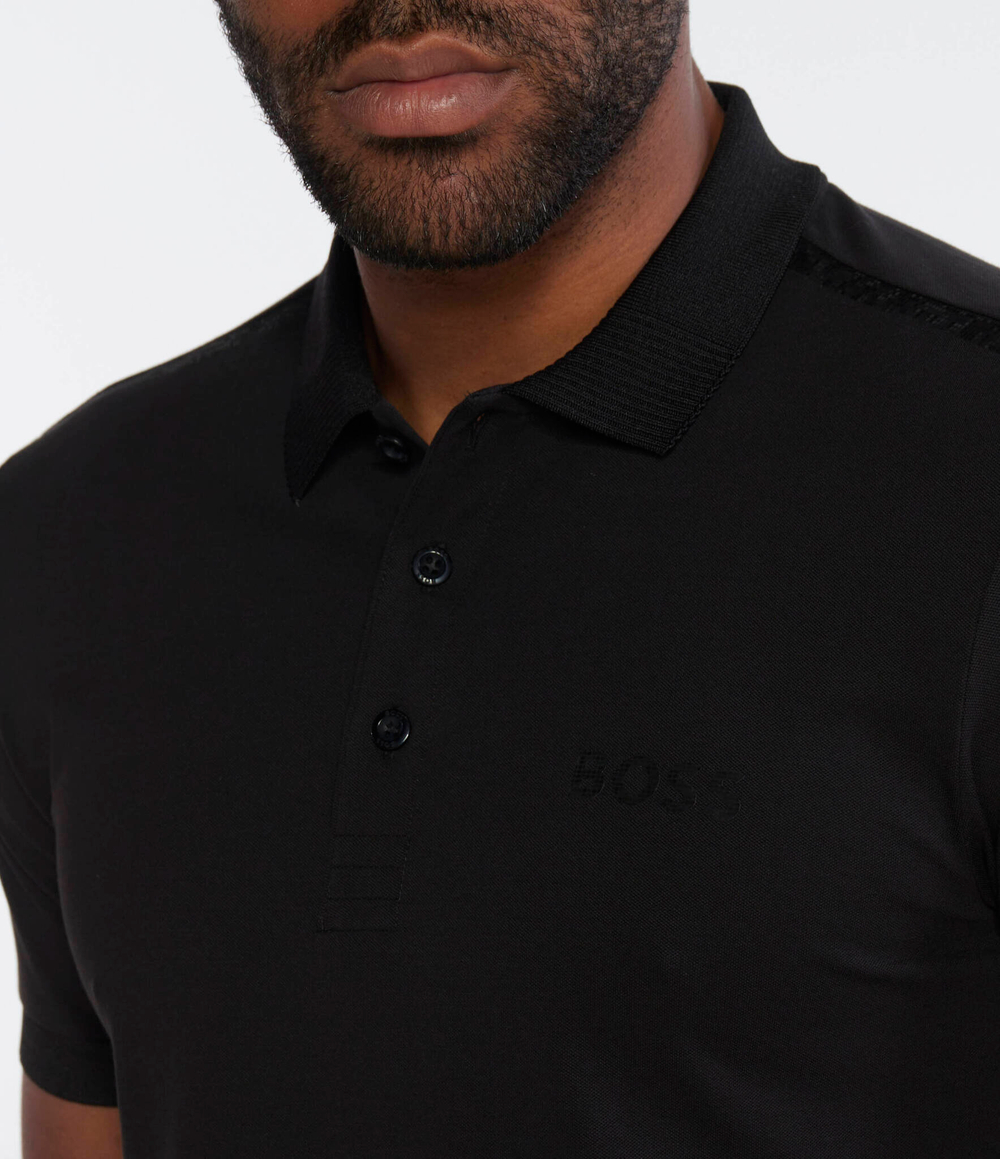 Поло Paule Mirror BOSS GREEN - черный(50505889)